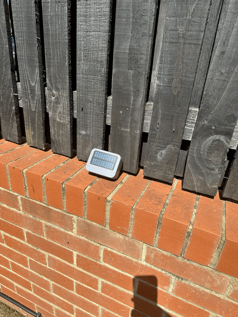 The RAKwireless Unity Solar node sitting outside in the UK sun The RAKwireless Unity Solar node sitting outside in the UK sun